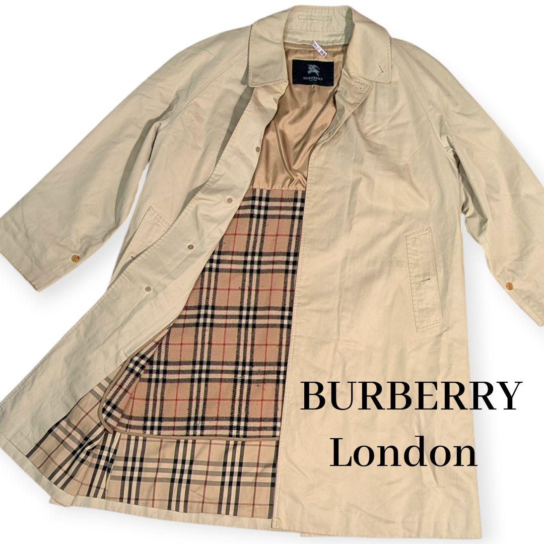 BURBERRY バーバリー ノバチェック ステンカラーコート ライナー 170
