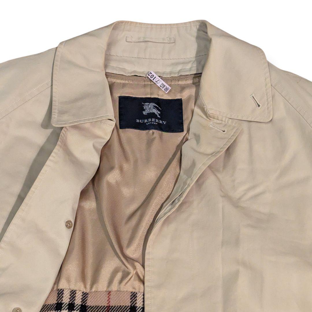 BURBERRY バーバリー ノバチェック ステンカラーコート ライナー 170