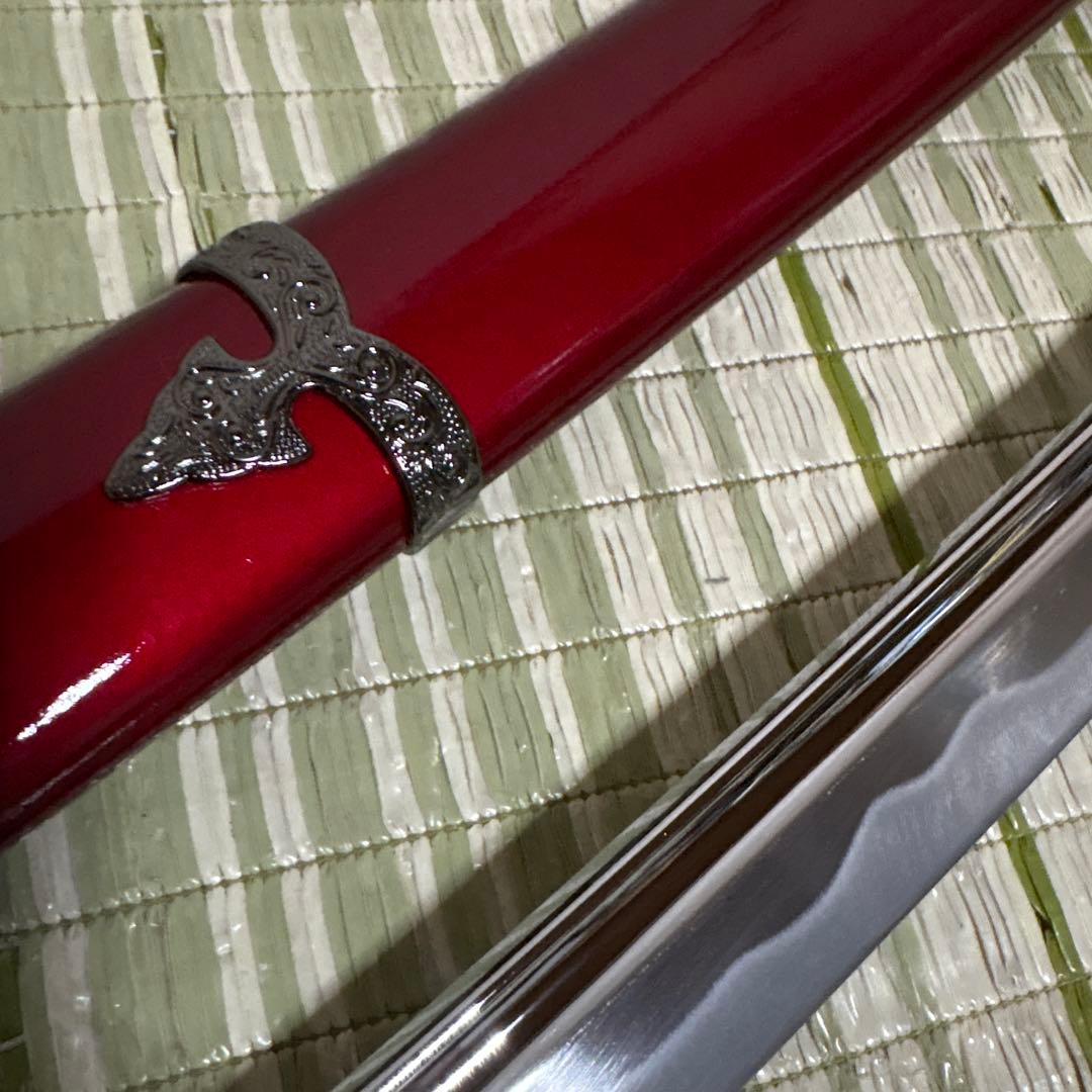 模造刀　刀　剣　ソード　工芸品　武具　武器　侍　赤　太刀