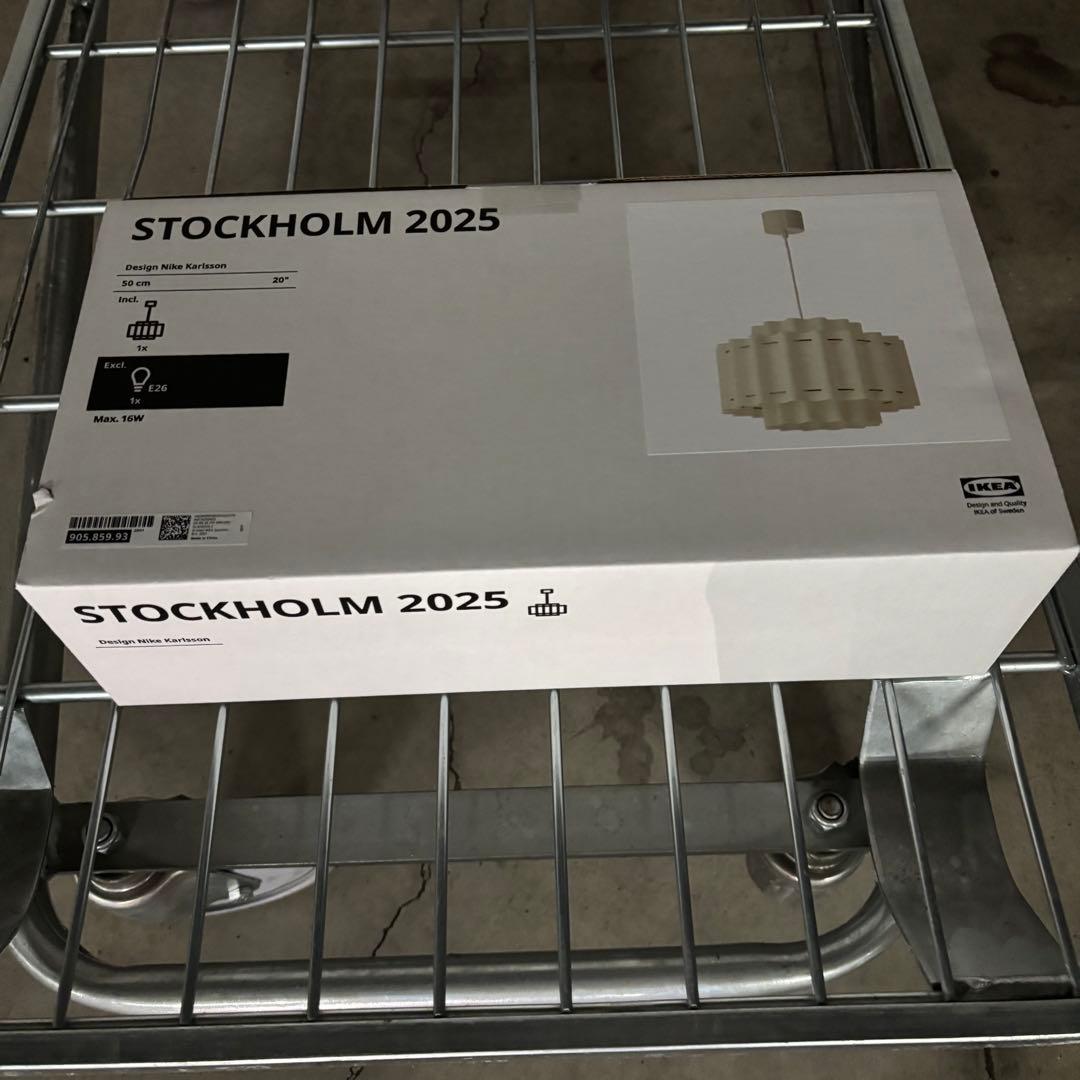 新品・未開封 IKEA ペンダントランプ ストックホルム 2025 吊り下げ