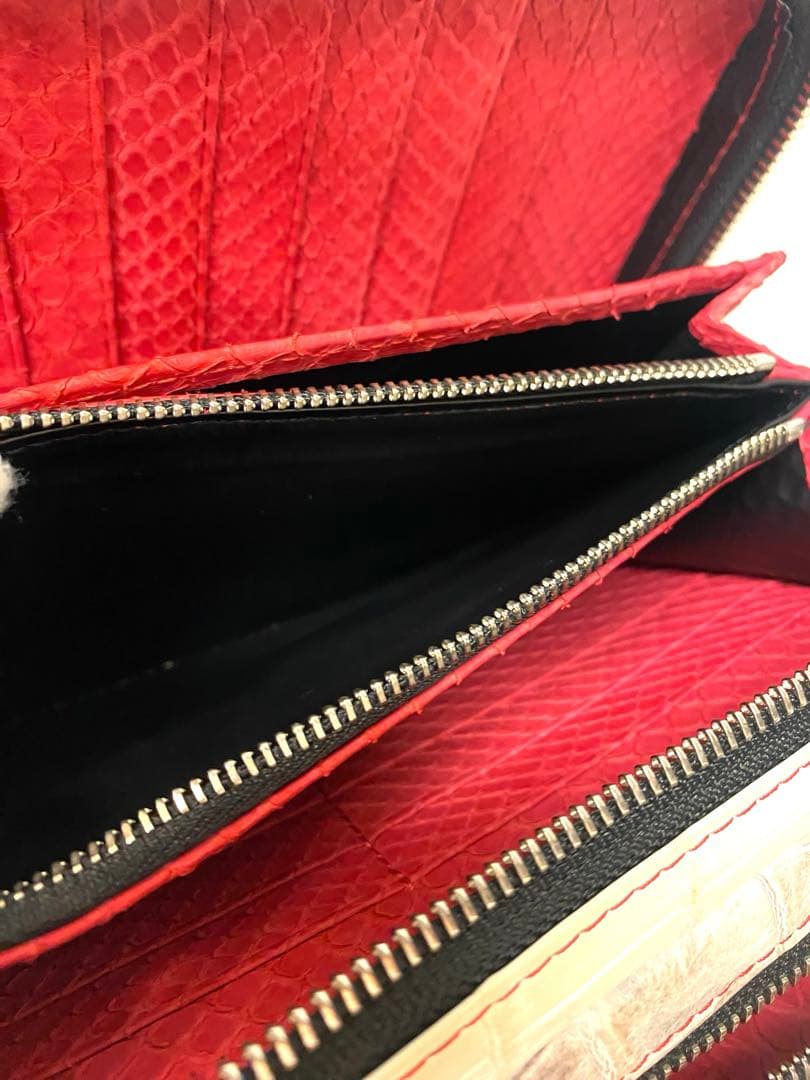 美品　定価55万　モードアレーズ　ヒマラヤクロコダイル　特注セカンド２連ジップ