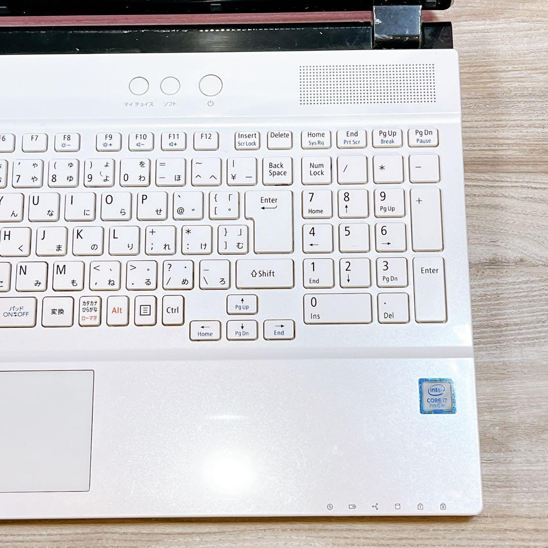 訳あり✨第7世代Corei7✨Win11✨ノートパソコン✨キーボード不良✨カメラ