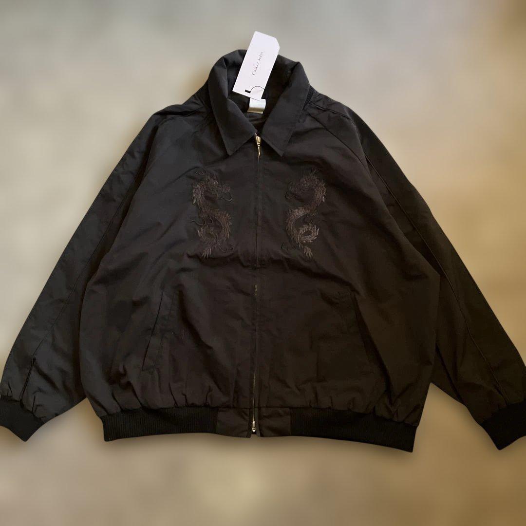 定価:11,880円　Casper John ブラックドラゴン刺繍スカジャン