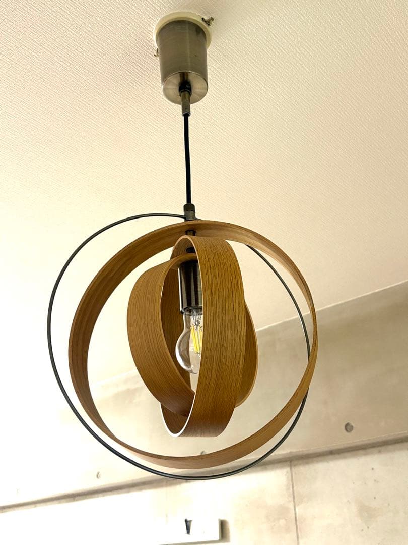 インターフォルム Peenrantaペーンランタ ペンダントライト 木製