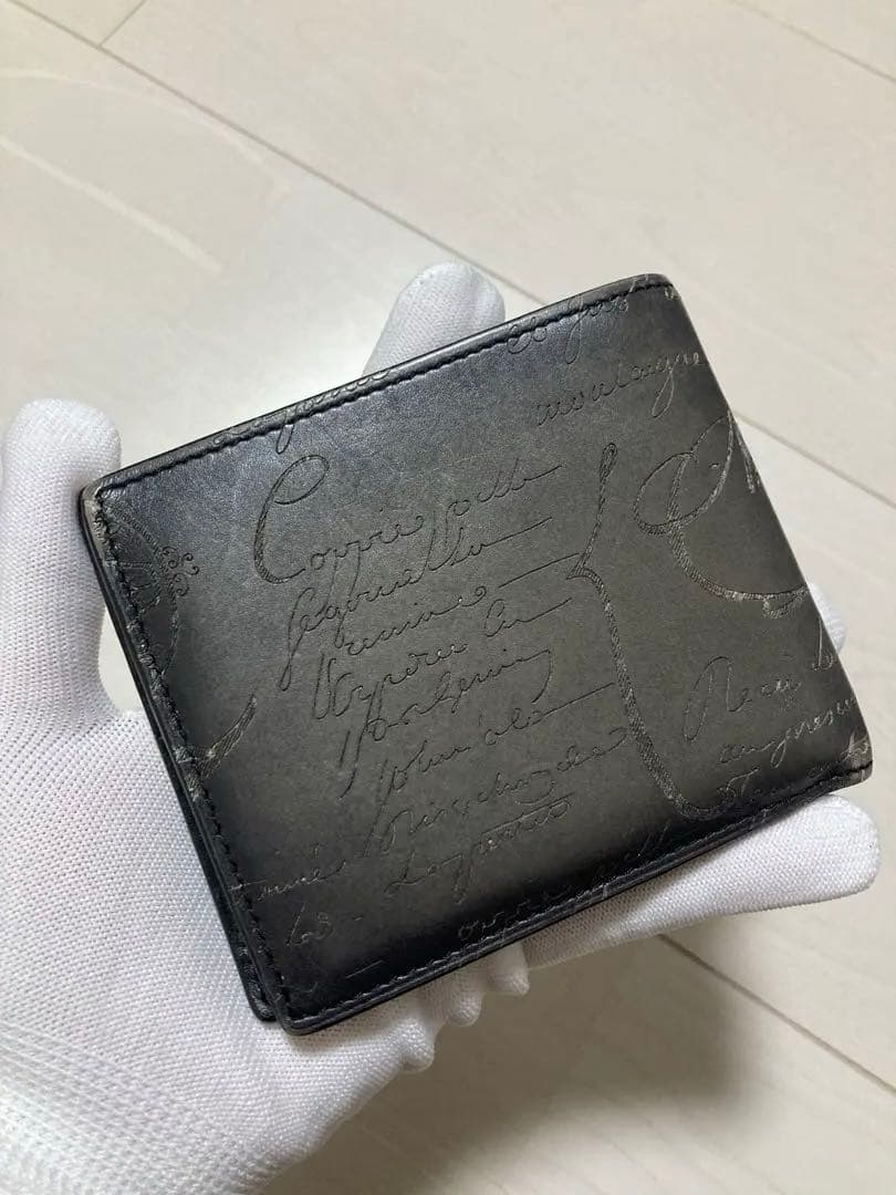 Berluti マコレ スクリットレザー　カリグラフィー