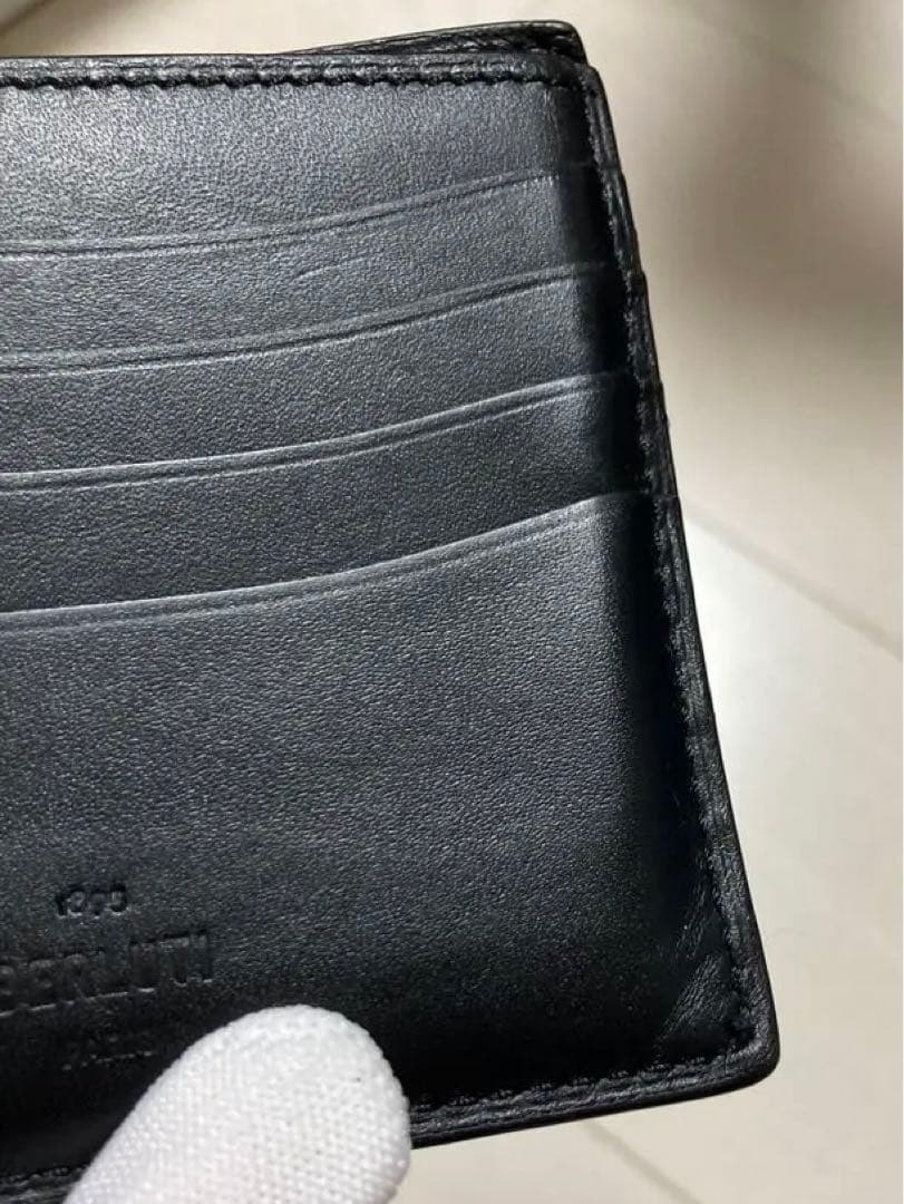 Berluti マコレ スクリットレザー　カリグラフィー