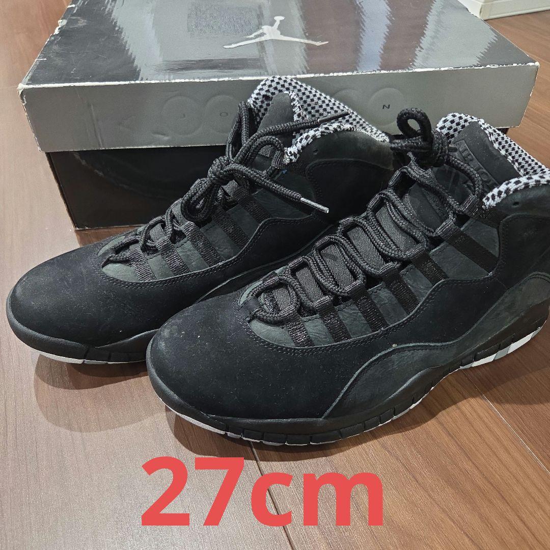 ナイキ　エアージョーダン　レトロ10 ステルス27cm