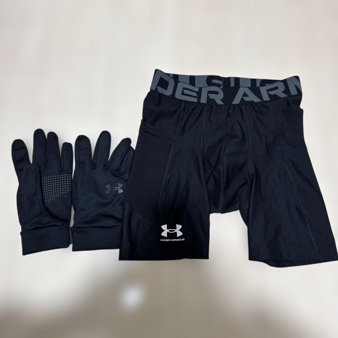 アンダーアーマー　トレーニングジャージ　タンクトップ　グローブ　シューズ　セット
