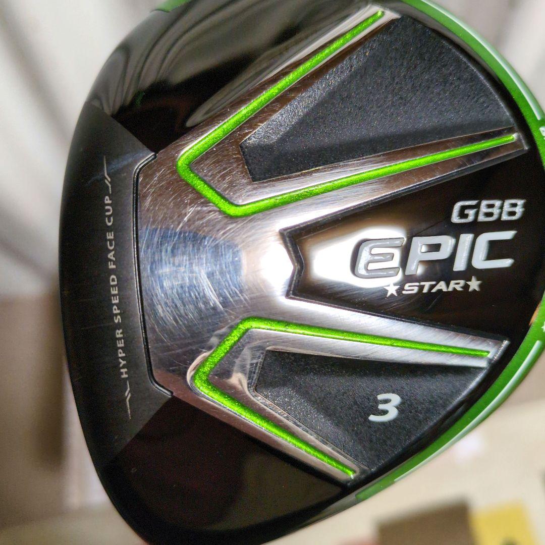 GBB EPIC STAR 3 《レフティ》フェアウェイウッド