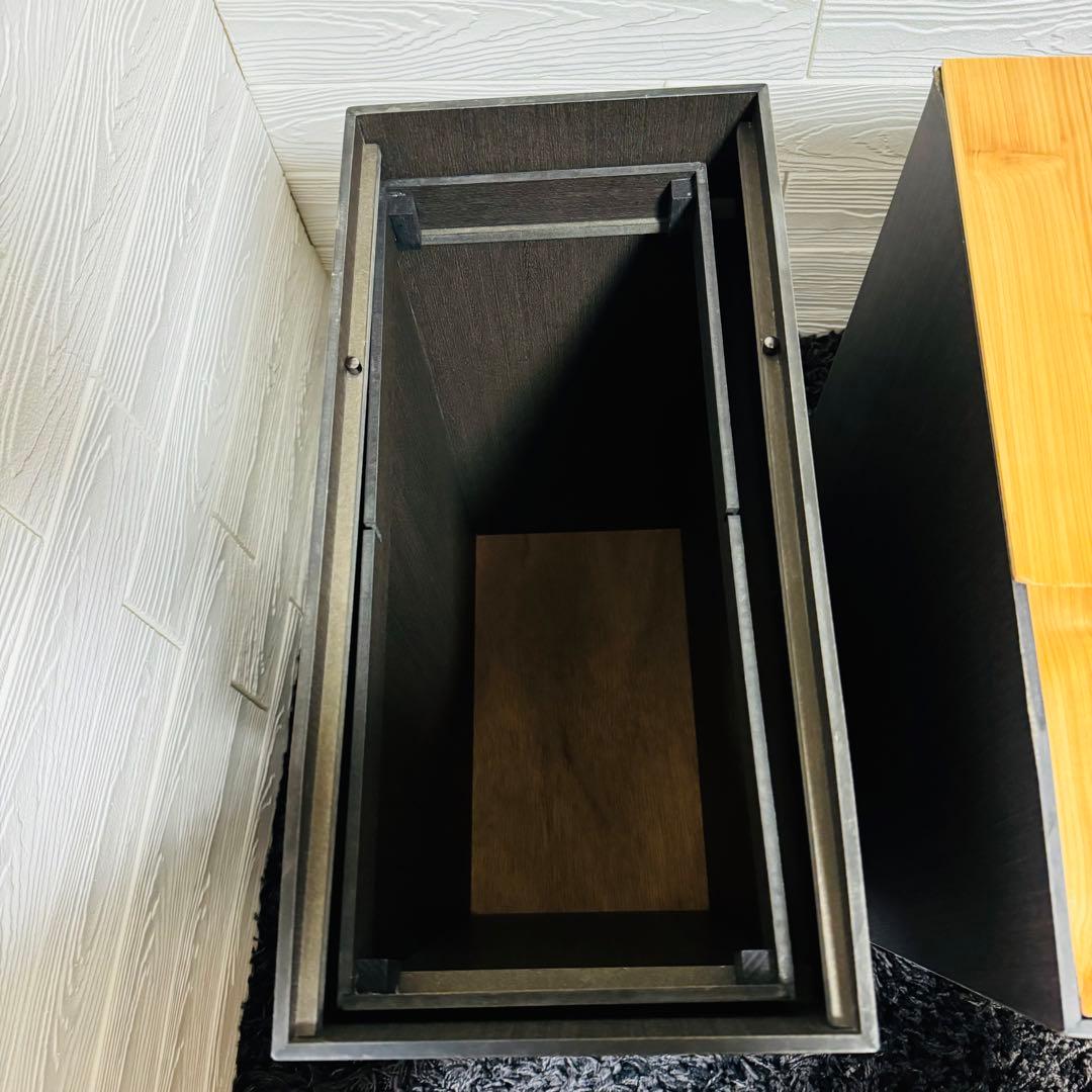 ゴミ箱 サイドテーブル 45L タツクラフト 橋本達之助工芸 ヒノキ 2セット