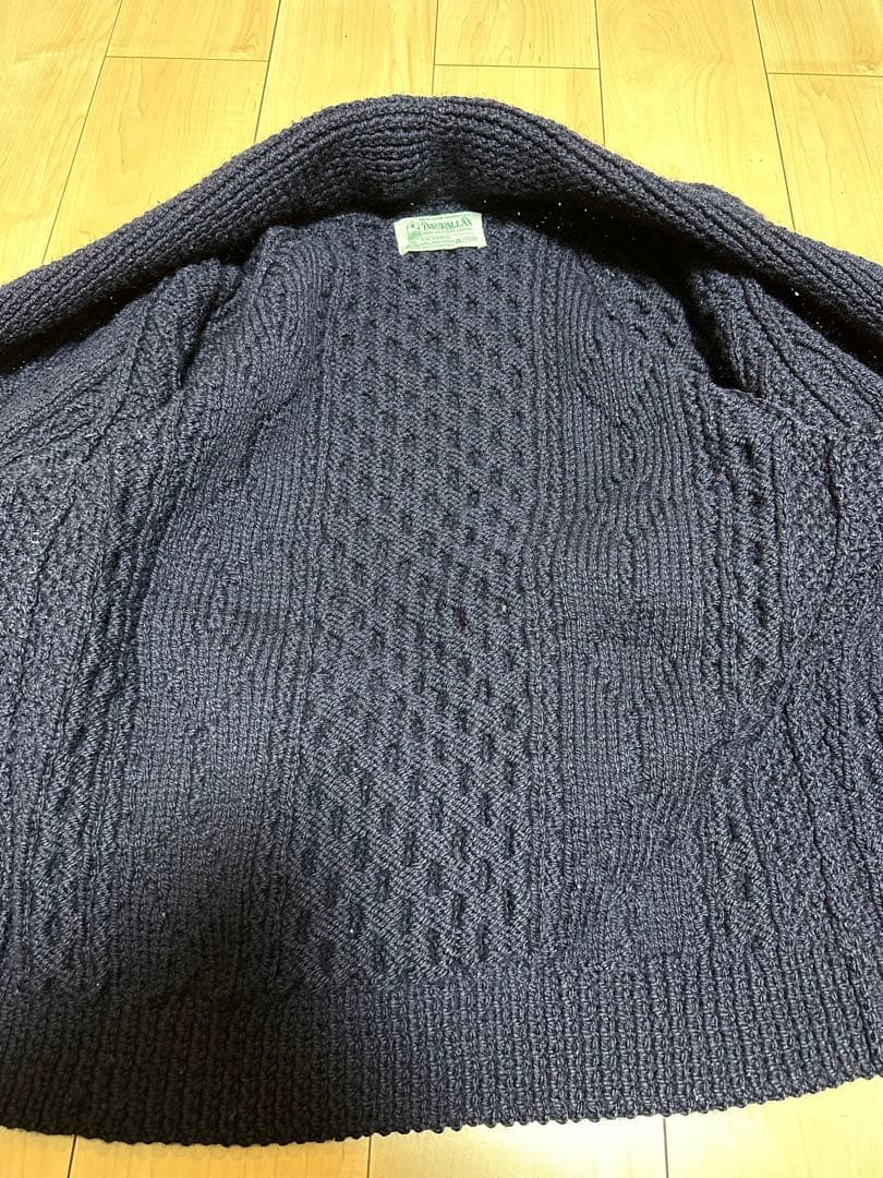 【INVERALLAN】インバーアラン ショールカラーカーディガン