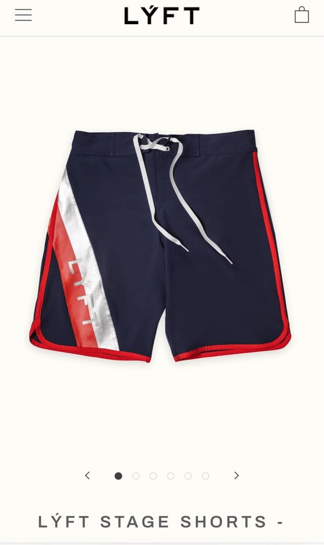 LYFT 水着 ネイビー/レッド