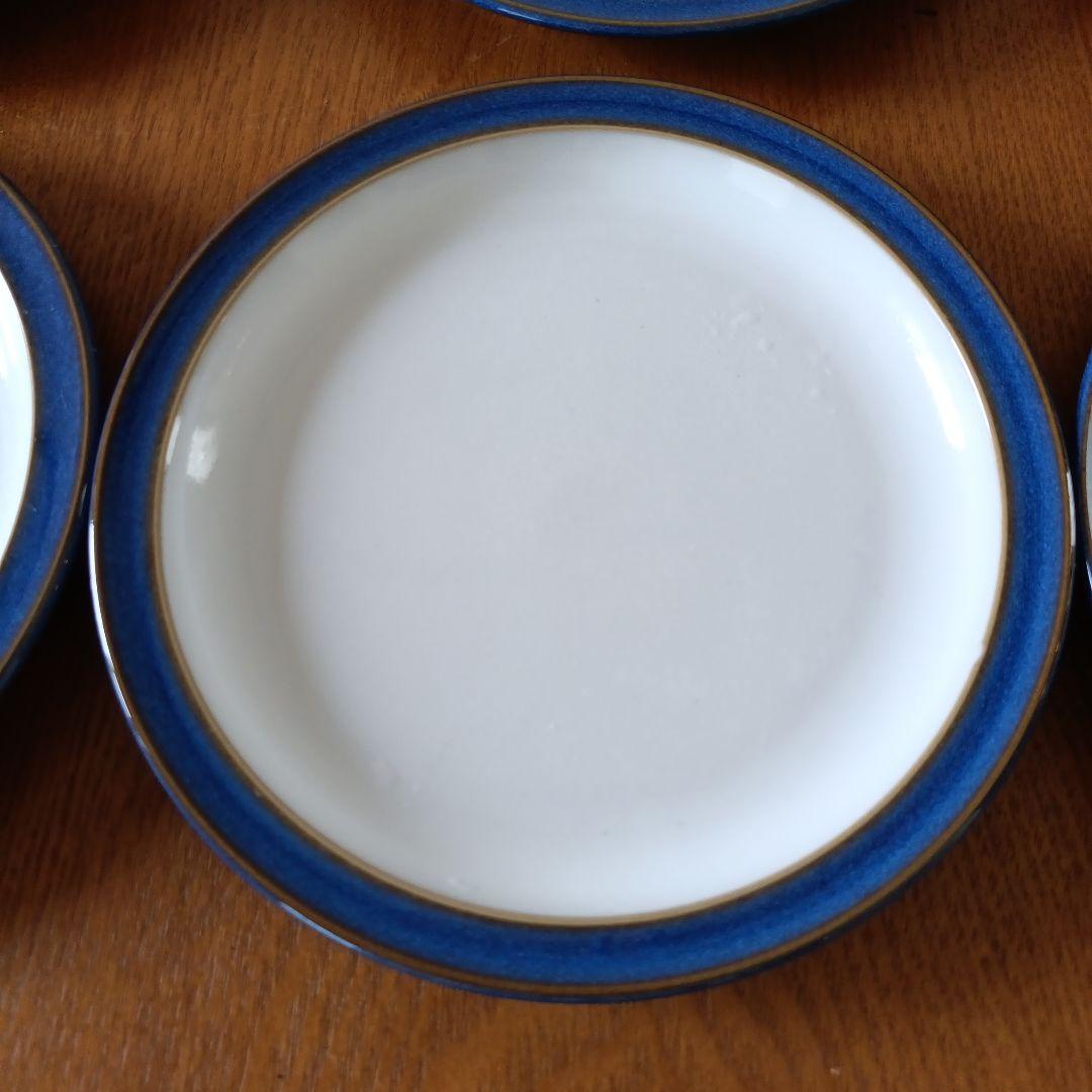 DENBY インペリアルブループレート大小各６枚セット