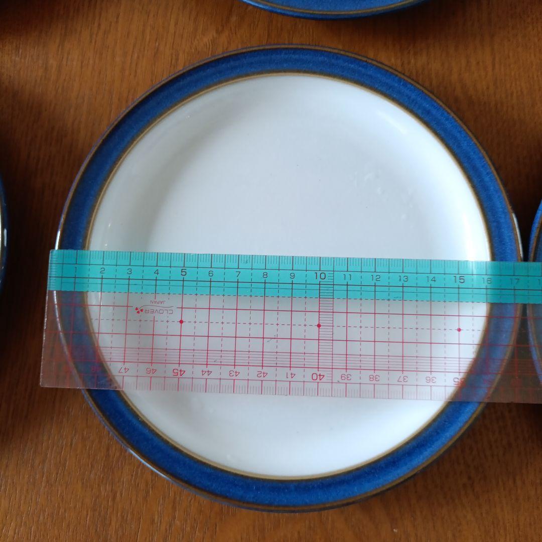 DENBY インペリアルブループレート大小各６枚セット