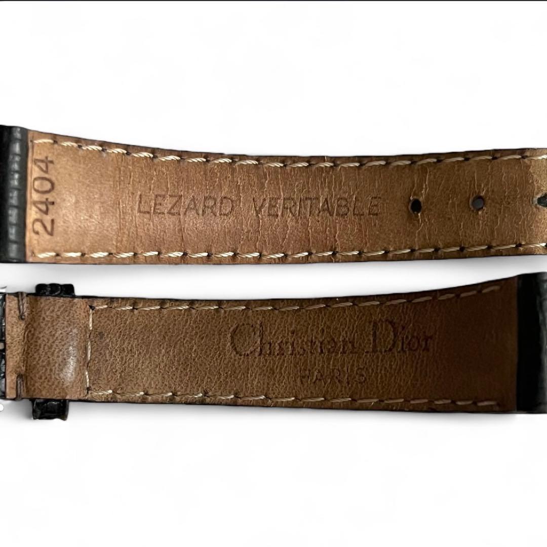 美品✨クリスチャンディオール シルバー　ラ・パリジェンヌ スクエア 稼働 付属品