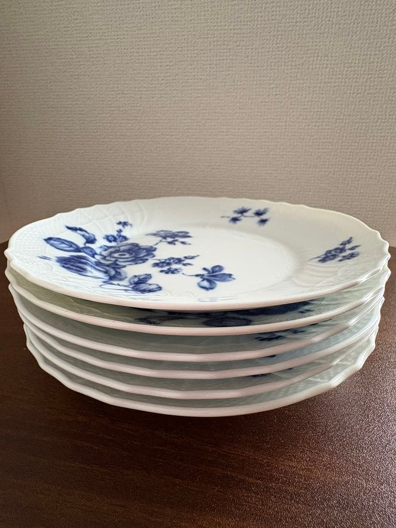 RichardGinoriリチャードジノリ ローズブルー 20cm 6枚セット