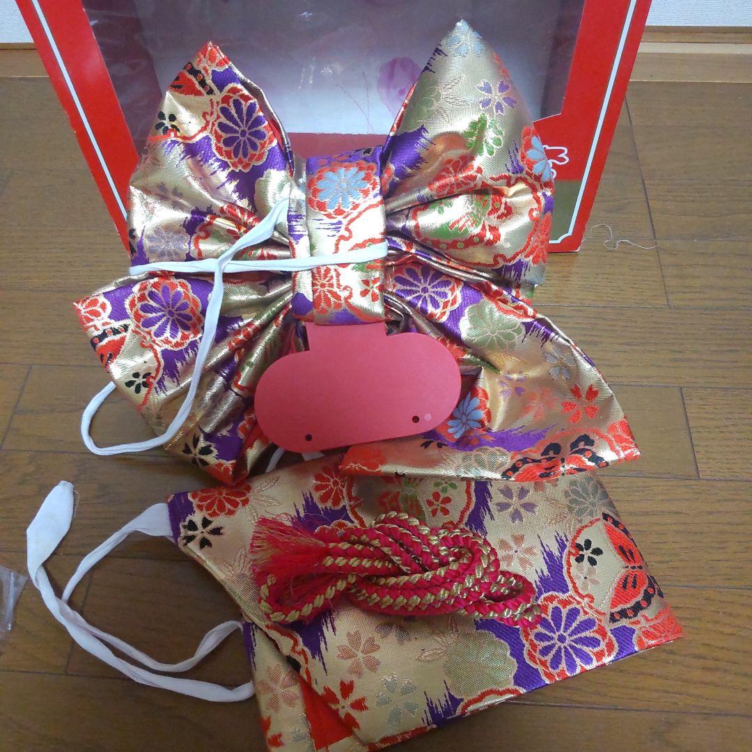 7歳　七五三　着物帯セット