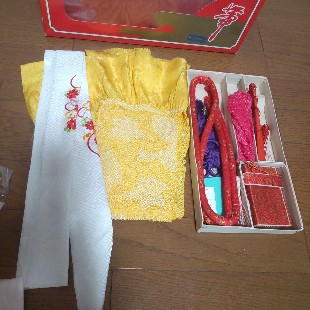 7歳　七五三　着物帯セット