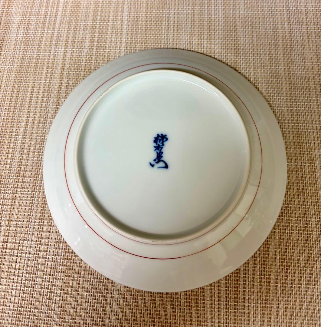 十四代 酒井田 柿右衛門 錦 松鶴文 飾皿 額皿 有田焼