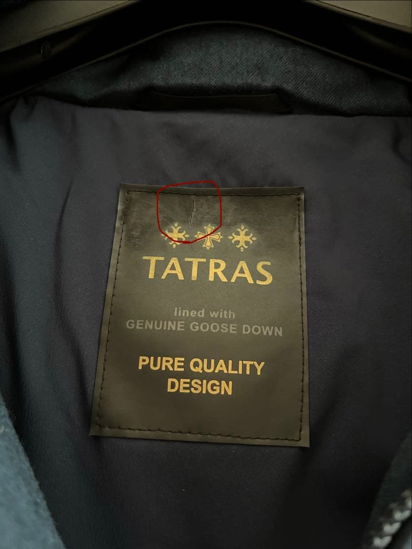 タトラス　トゥモローランド　ダウン　別注　ポリテアマ　TATRAS 2