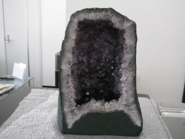 アメジストドーム 天然石 パワーストーン 紫水晶 置物 約27㎏
