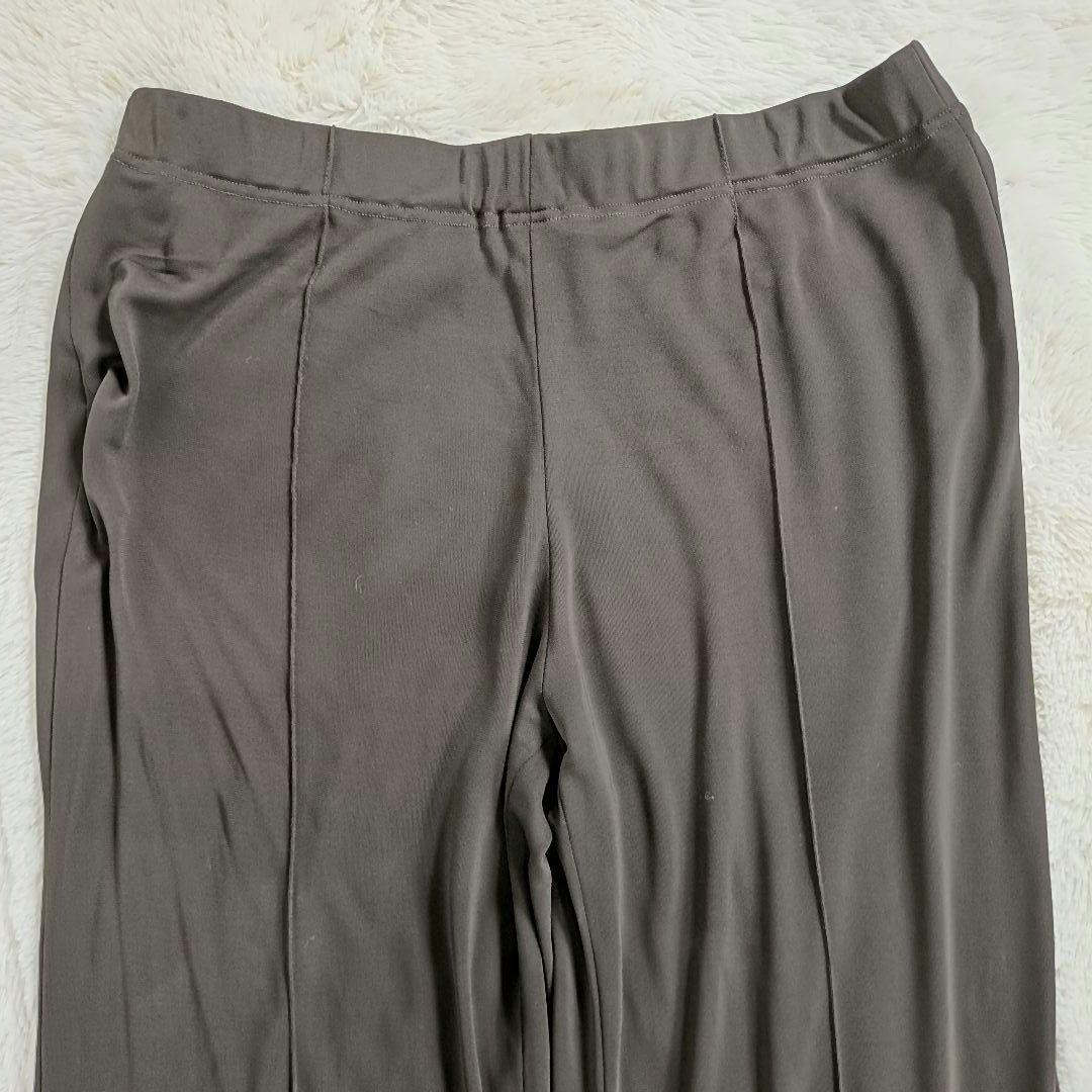 よしリン様LEONARD パンツスーツ【サイズ44 XL相当】【ブラウン】