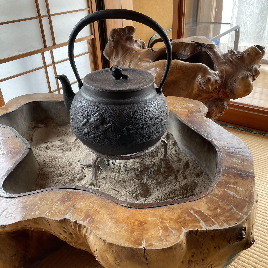おがろ　火鉢　骨董品