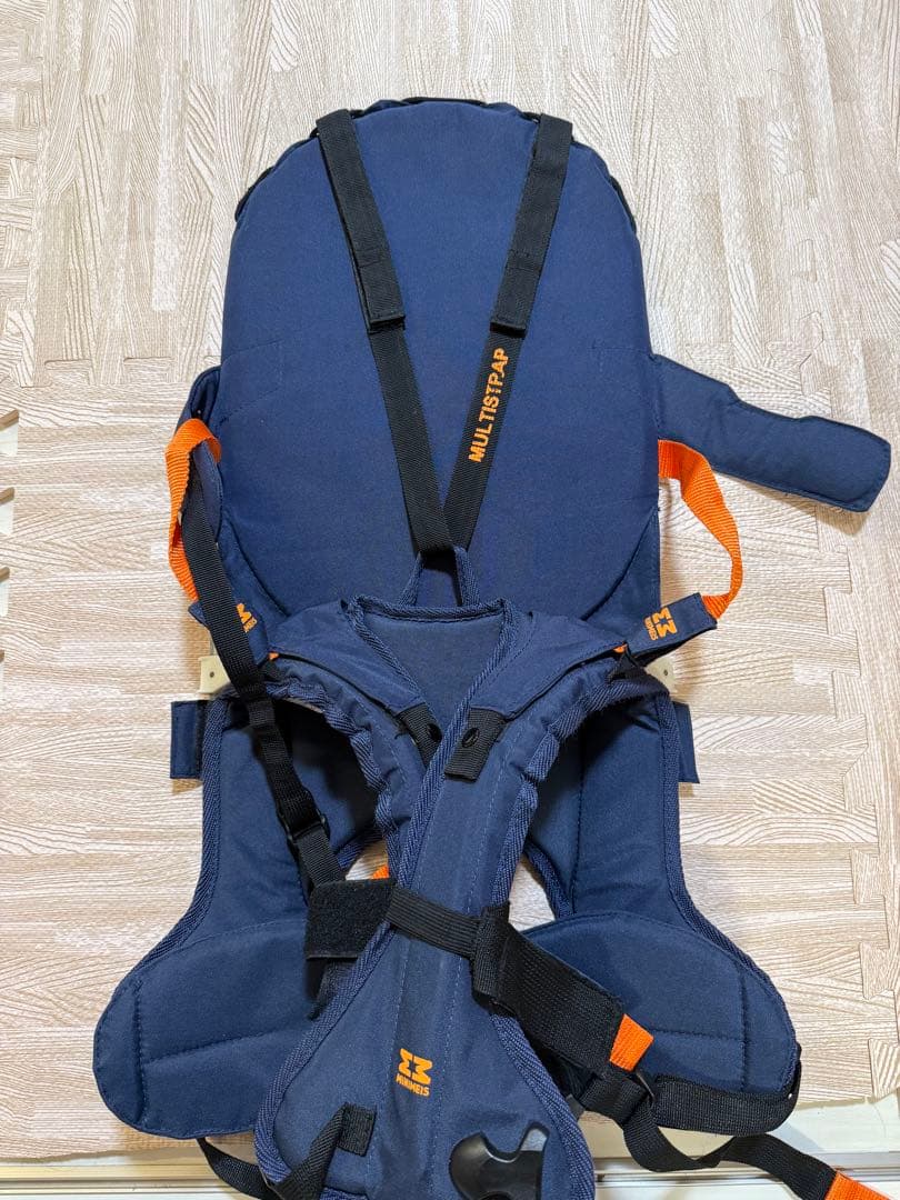 MINIMEIS ネイビー ベビーキャリア　肩車キャリア