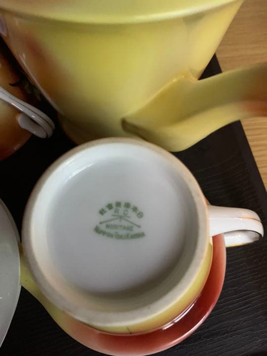 オールドノリタケ　ティーセット