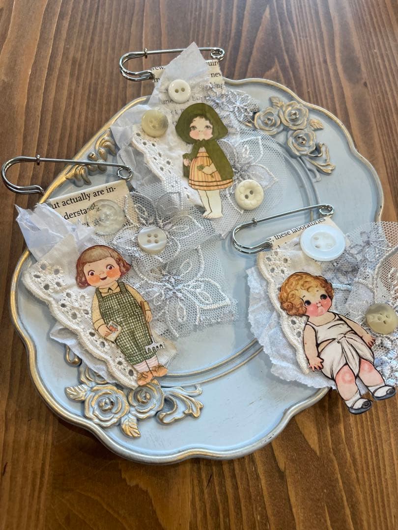 ジャンクジャーナルピン　トマトガール3P