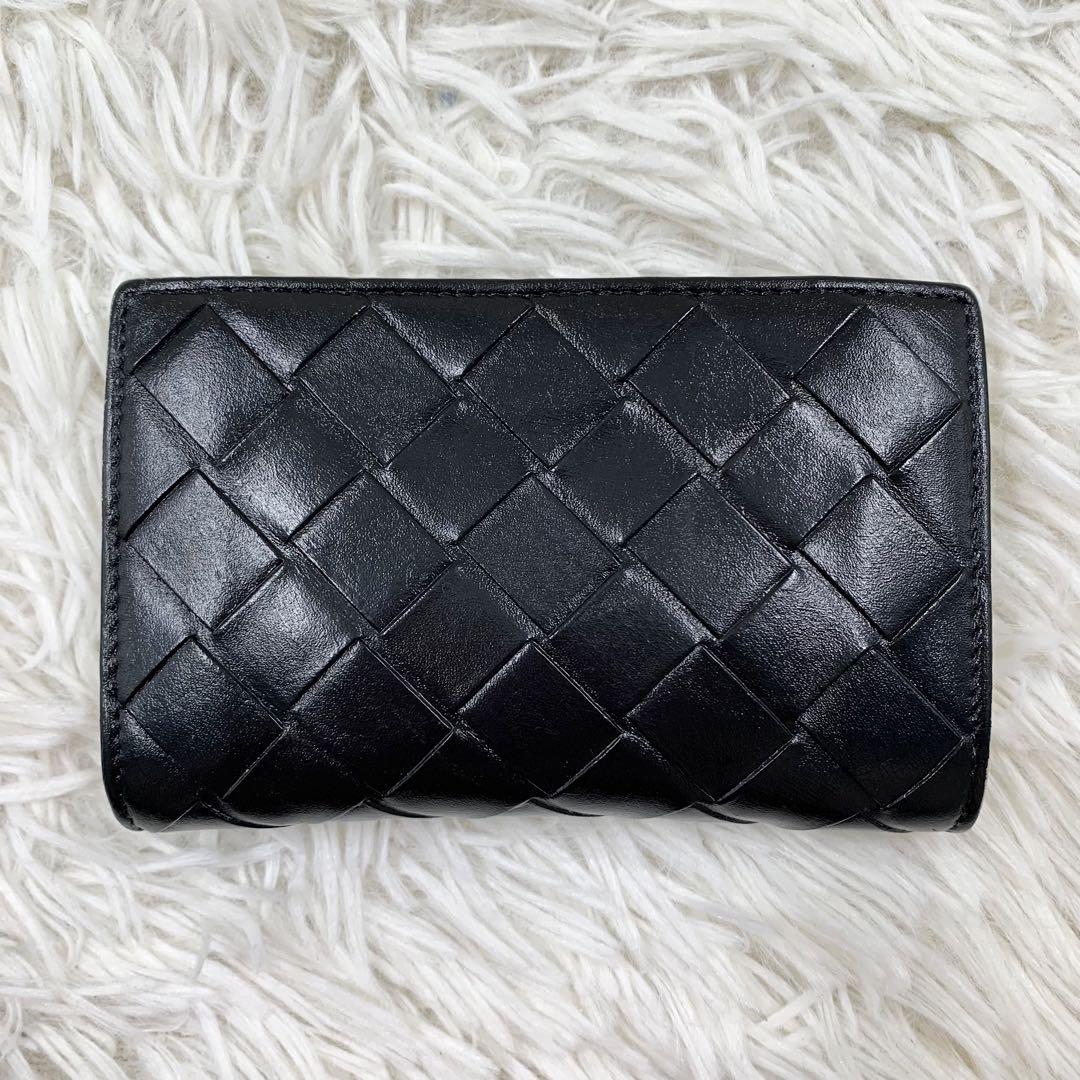 【✨美品✨】ボッテガヴェネタ マキシイントレチャート ケース バイカラー