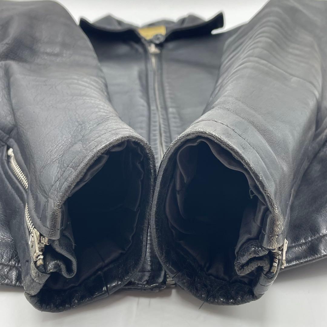 45rpm レザージャケット　キルティング素材　レディース　M