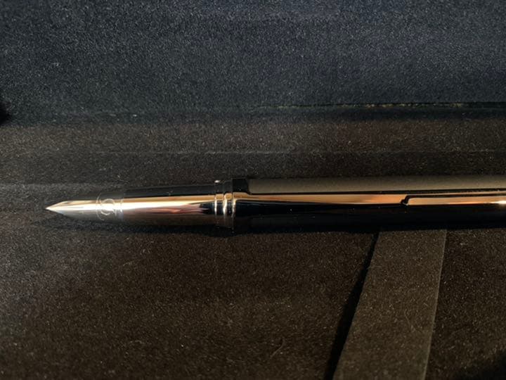 S.T DuPont Defi 万年筆　ガンメタル　M字