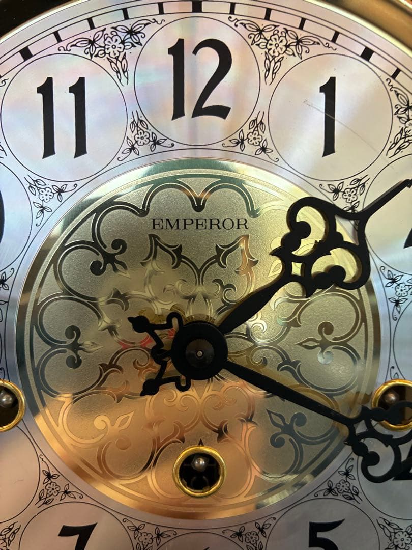 EMPEROR CLOCK COMPANY木製柱時計 大型