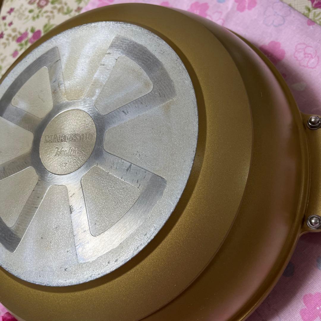 マル球産業　両手チャイナ鍋（蒸し器付き）！！