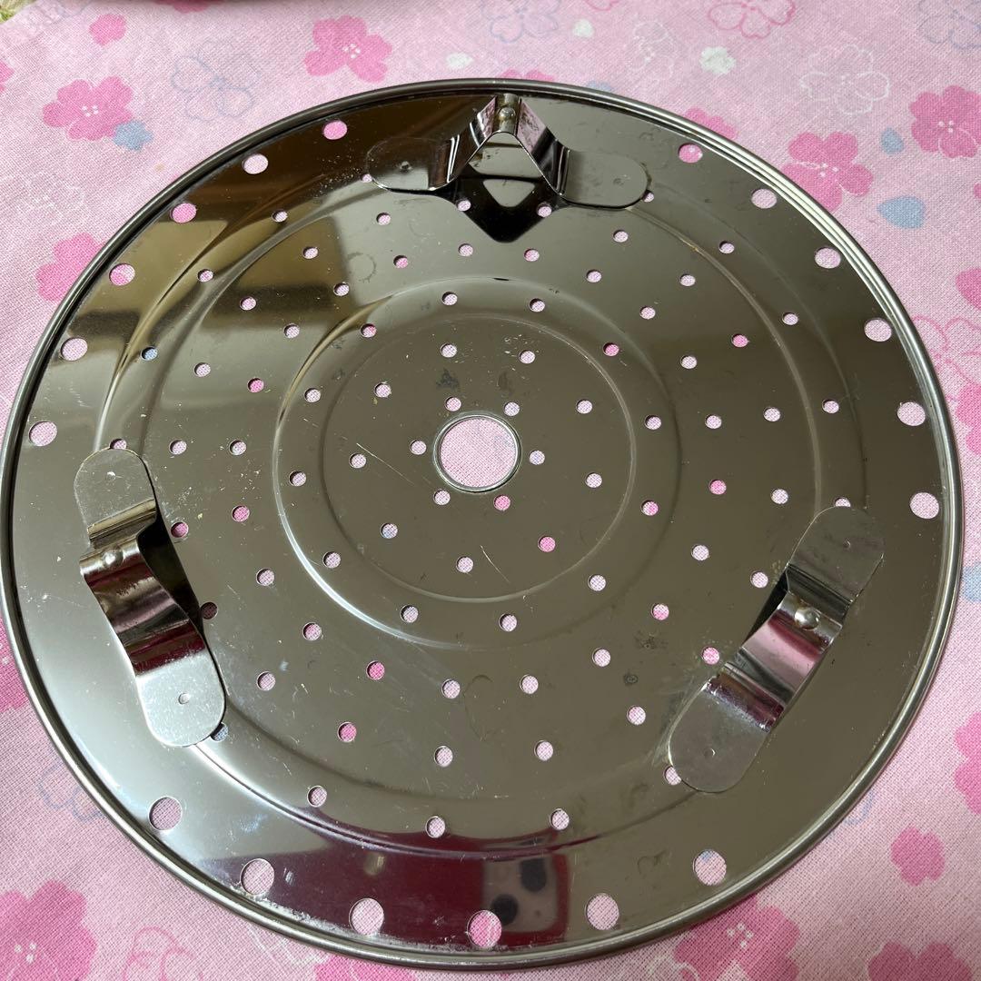 マル球産業　両手チャイナ鍋（蒸し器付き）！！