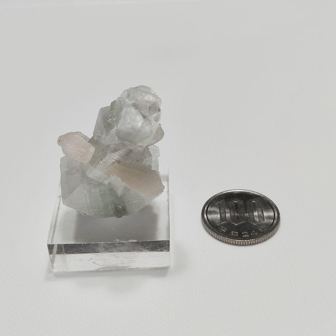 パワーストーン　天然石　グリーンアポフィライト　原石　20g　No.637