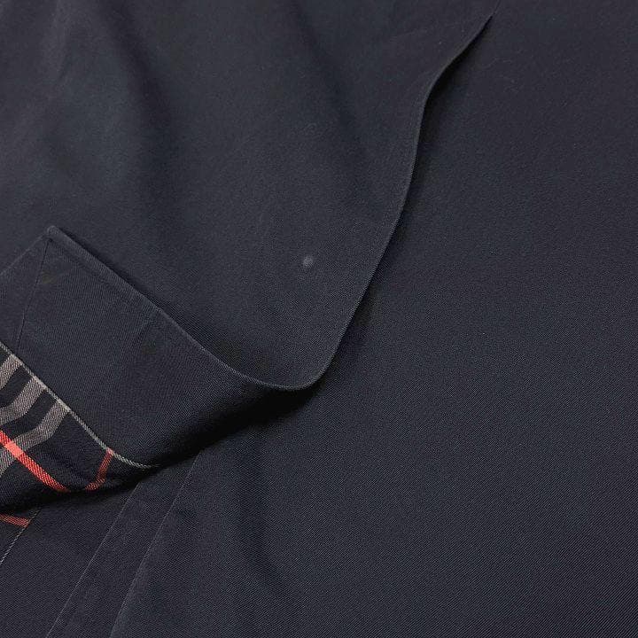 Burberry’s 英国製 ライナー付き ステンカラーコート ヴィンテージ 紺