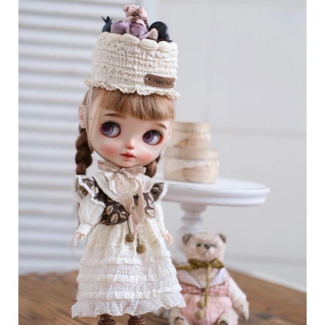 ブライス お洋服 アウトフィット 海外作家製  ムースケーキ