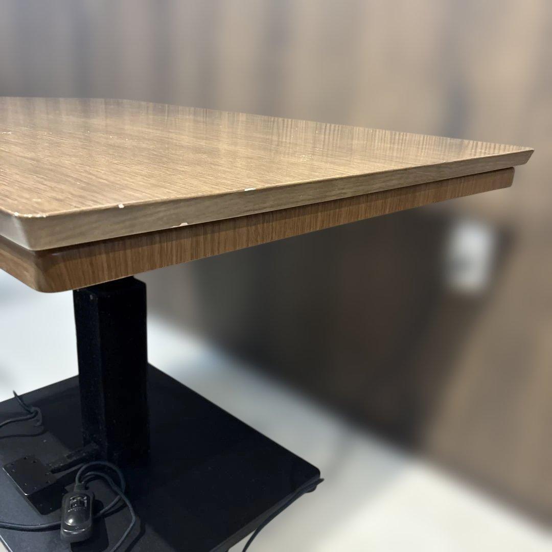 ダイニングテーブル コタツ機能付き ニトリ 高さ調整可能 /昇降コタツ