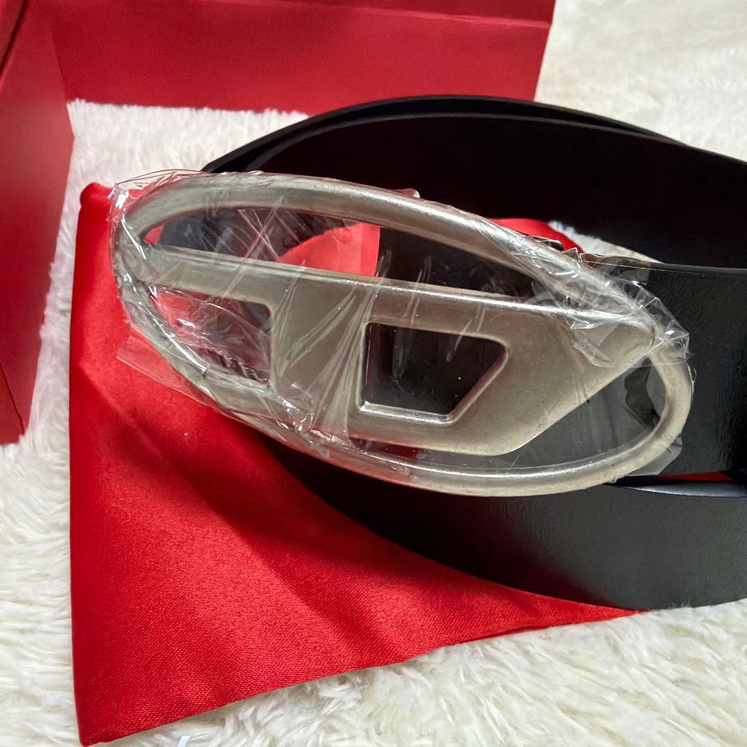 DIESEL ブラック レザーベルト