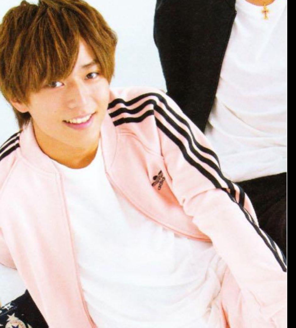 アディダス ジャージ トラックジャケット adidas ピンク 永瀬廉着用