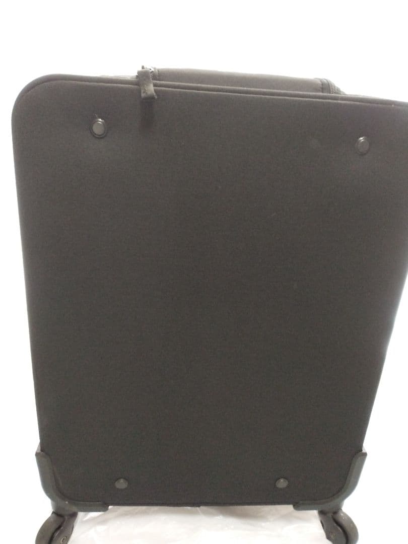 【廃盤品】無印良品　半分の厚みで収納できるソフトキャリーケース　S