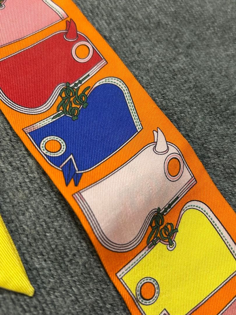 あ*き様 正規品/美品　エルメス　シルク　ツイリー　バンダナ　スカーフ