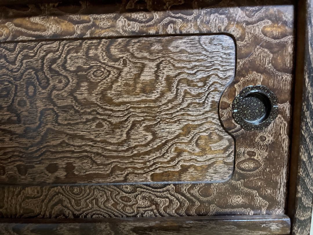 棚　【昭和レトロ】和風飾り棚　茶箪笥　古民家　古家具　アンティーク　ヴィンテージ