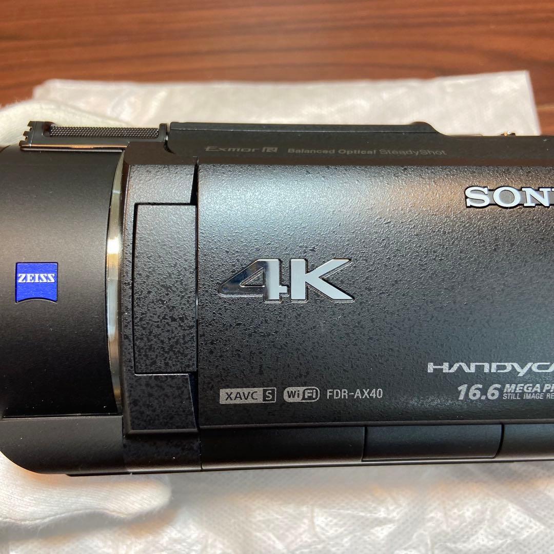 SONY FDR-AX40 ビデオカメラ ほぼ新品 3827