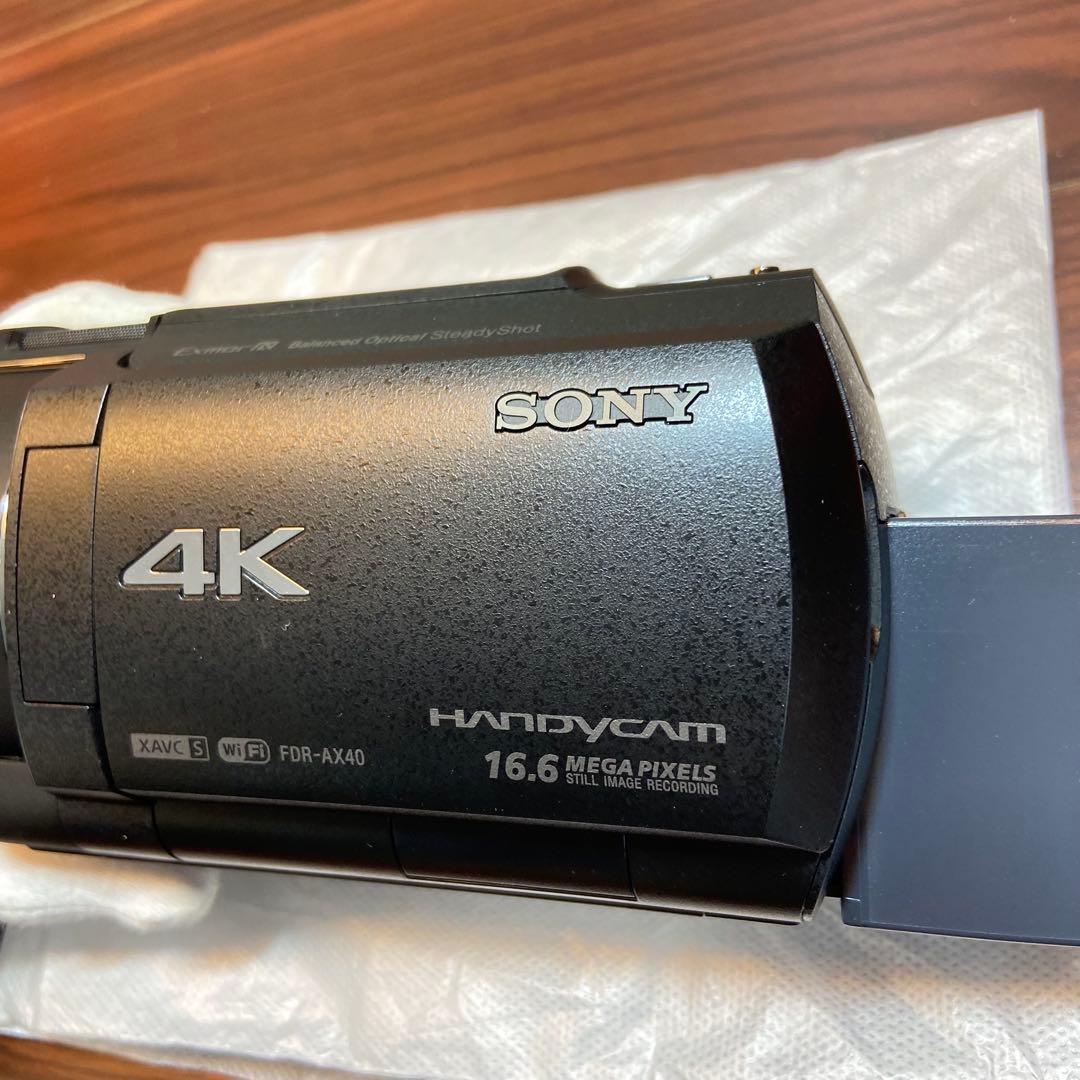 SONY FDR-AX40 ビデオカメラ ほぼ新品 3827