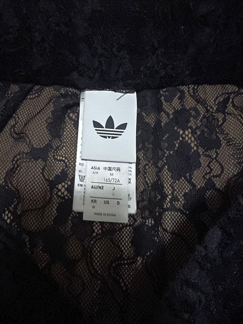 adidas オリジナルス レーススカート ブラック