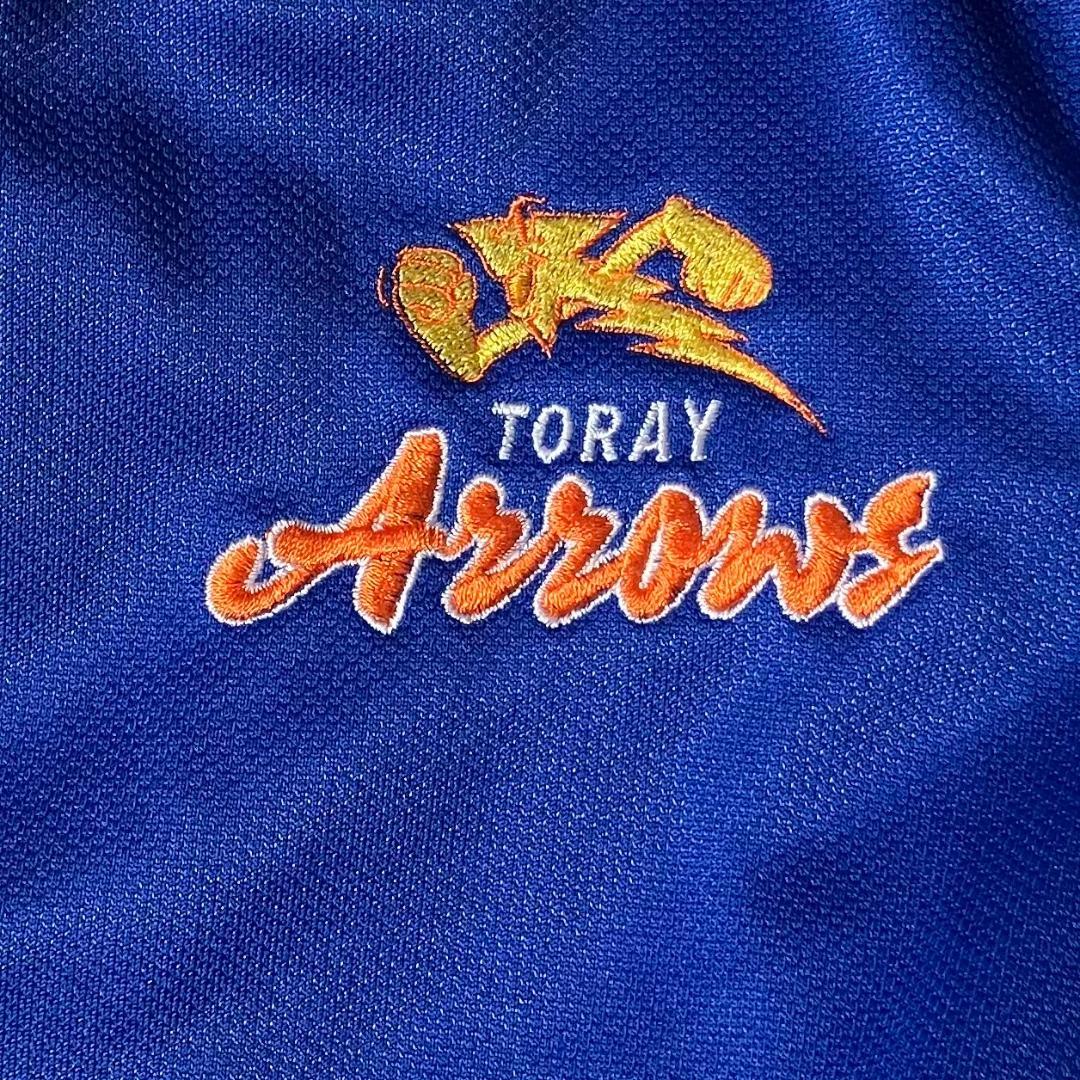 極美品 非売品 レア ミズノ 東レアローズ ジャージ 上下 セットアップ L