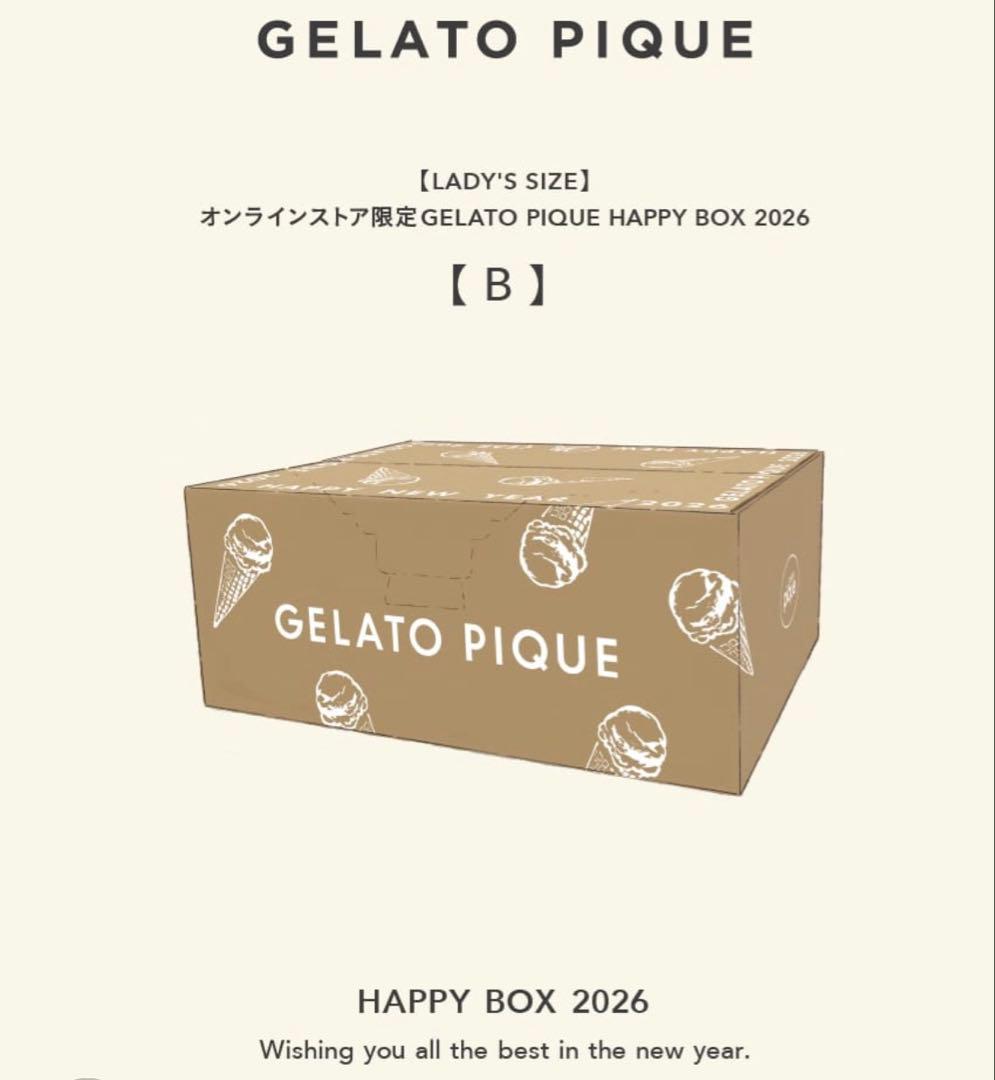 GELATO PIQUE 2026 福袋Ｂ